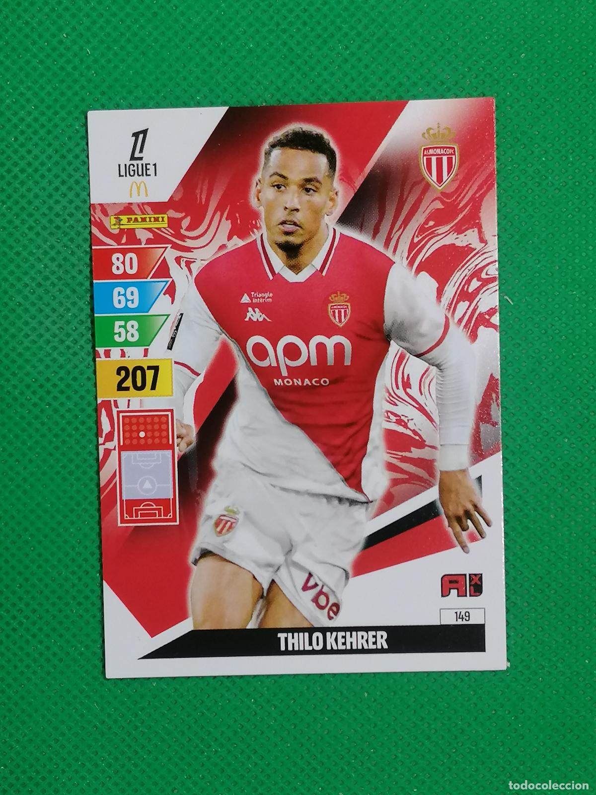 Cromos de f&uacute;tbol: 149 THILO KEHRER AS MONACO ⚽ LIGUE 1 MCDONALDS ADRENALYN XL 2024 2025 24 25 ⚽