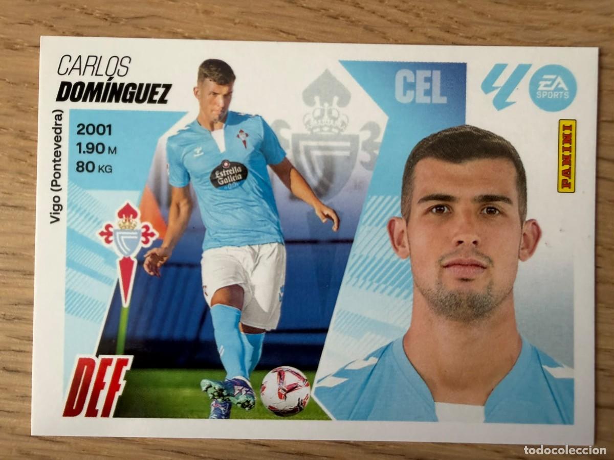 Cromos de f&uacute;tbol: 7A 7 A DOMINGUEZ CELTA VIGO 25 26 2025 2026 LIGA EA SPORTS COLECCIONES ESTE SIN PEGAR STICKER