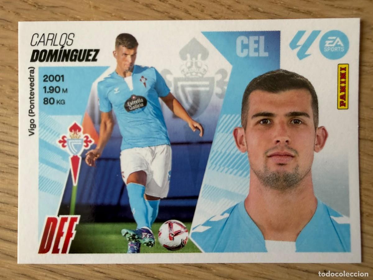 Cromos de f&uacute;tbol: 7A 7 A DOMINGUEZ CELTA VIGO 25 26 2025 2026 LIGA EA SPORTS COLECCIONES ESTE SIN PEGAR STICKER