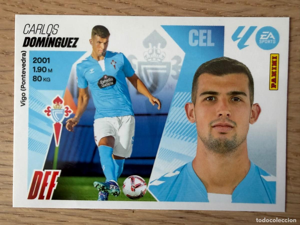 Cromos de f&uacute;tbol: 7A 7 A DOMINGUEZ CELTA VIGO 25 26 2025 2026 LIGA EA SPORTS COLECCIONES ESTE SIN PEGAR STICKER