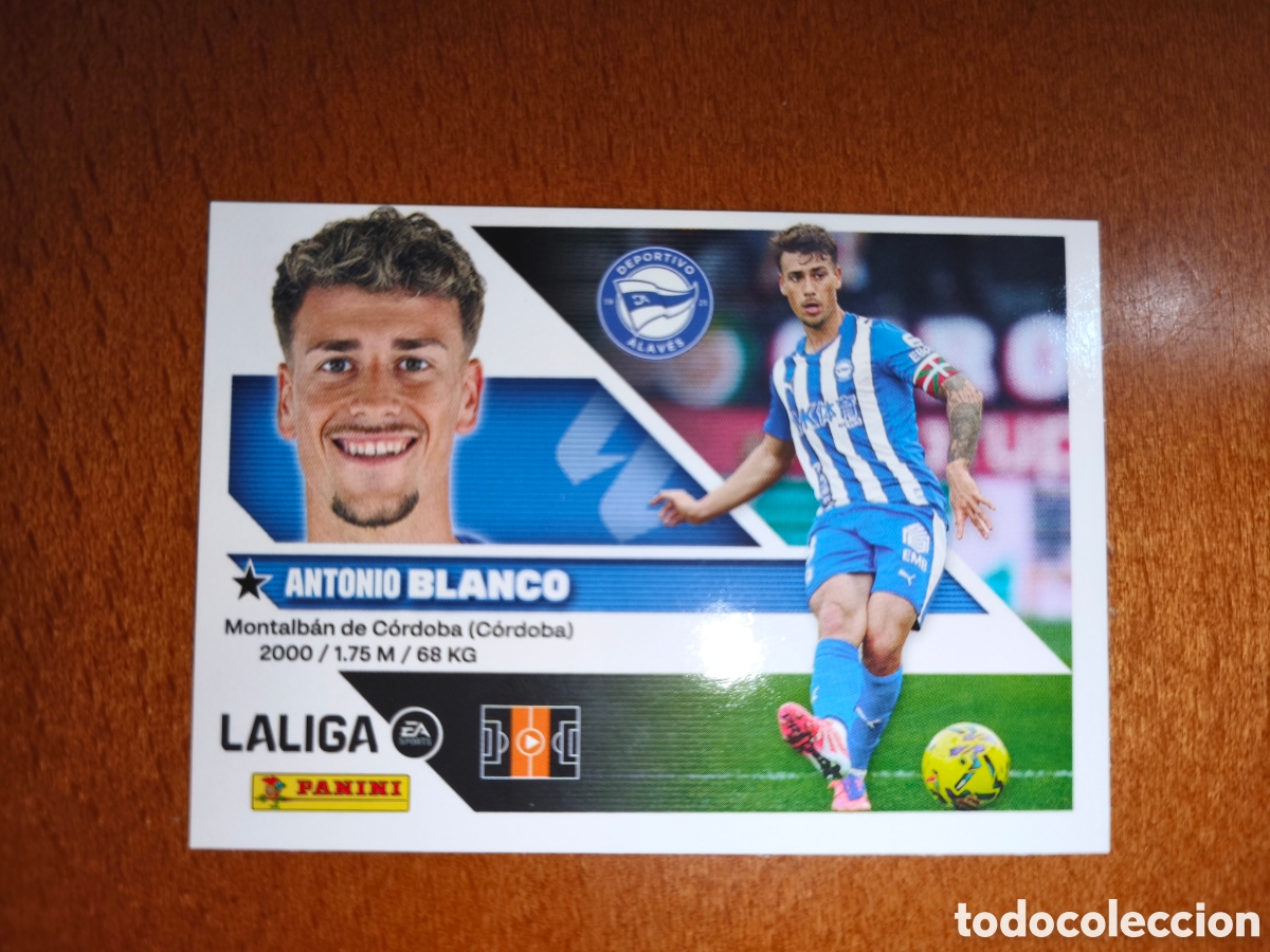Cromos de f&uacute;tbol: Blanco n&deg;12 liga este 26/27 Deportivo Alav&eacute;s