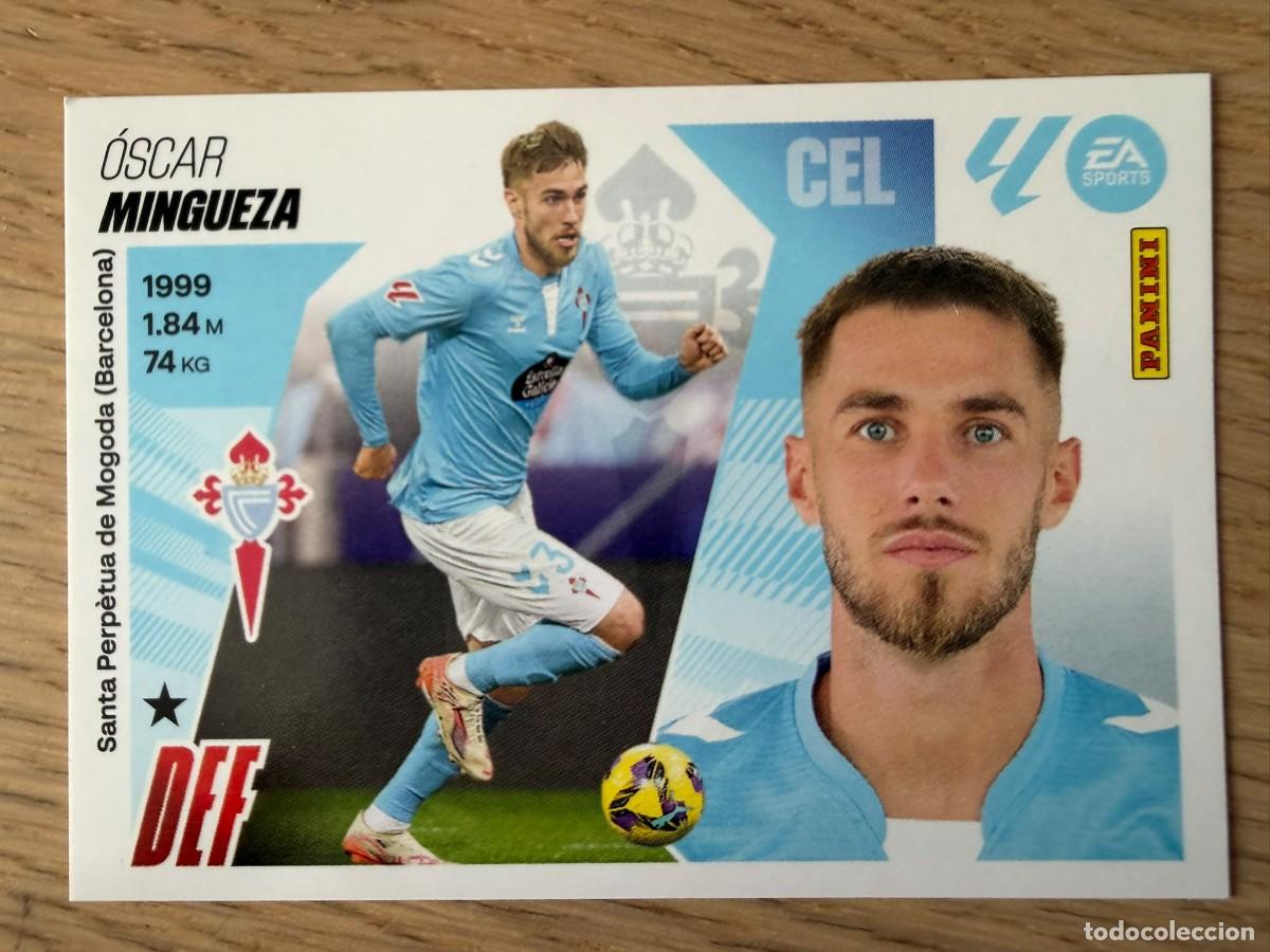 Figurine di Calcio: 9 MINGUEZA CELTA VIGO 25 26 2025 2026 LIGA EA SPORTS COLECCIONES ESTE SIN PEGAR STICKER