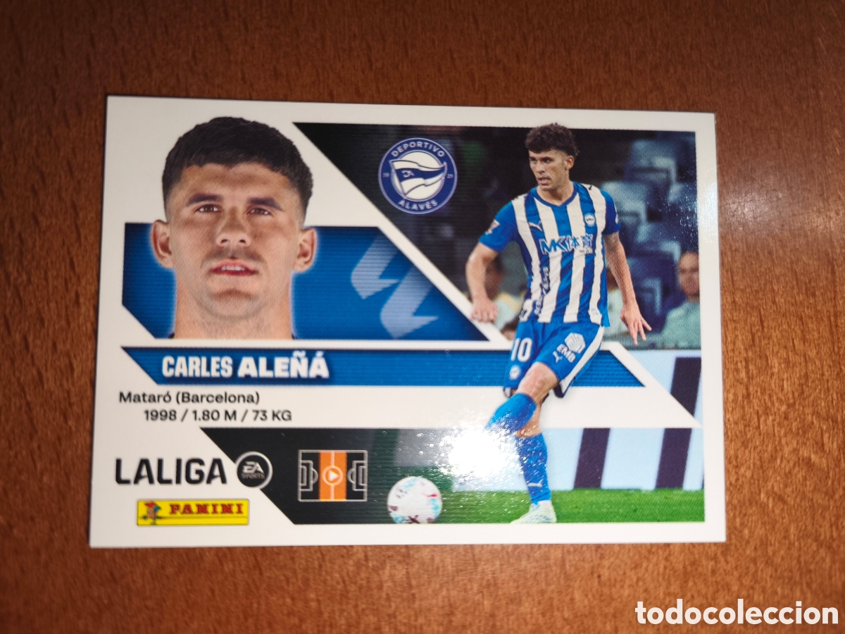 Cromos de f&uacute;tbol: Ale&ntilde;a n&deg;14 liga este 26/27 Deportivo Alav&eacute;s