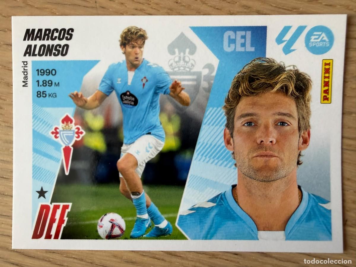 Fu&szlig;ball-Sticker: 10A 10 A MARCOS ALONSO CELTA VIGO 25 26 2025 2026 LIGA EA SPORTS COLECCIONES ESTE SIN PEGAR STICKER