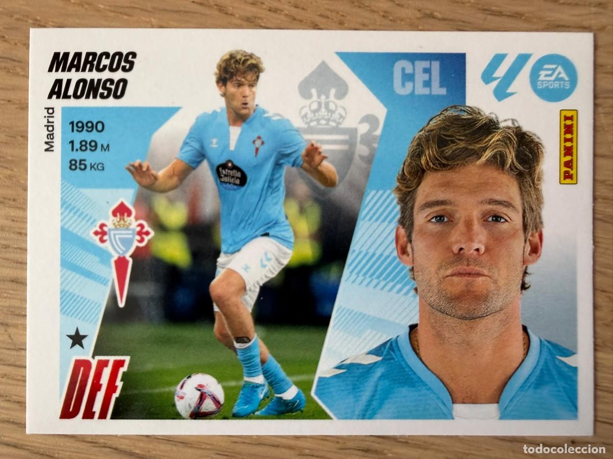 Fu&szlig;ball-Sticker: 10A 10 A MARCOS ALONSO CELTA VIGO 25 26 2025 2026 LIGA EA SPORTS COLECCIONES ESTE SIN PEGAR STICKER