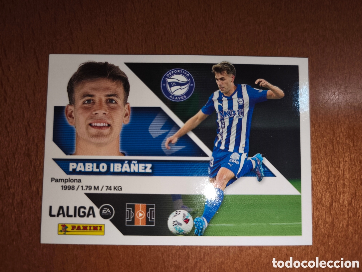 Fu&szlig;ball-Sticker: Pablo Ib&aacute;&ntilde;ez n&deg;15 liga este 26/27 Deportivo Alav&eacute;s