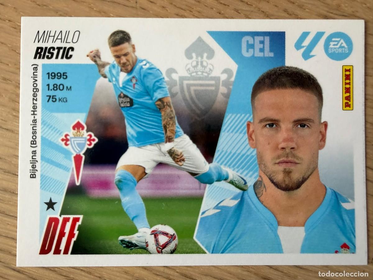 Fu&szlig;ball-Sticker: 10B 10 B RISTIC CELTA VIGO 25 26 2025 2026 LIGA EA SPORTS COLECCIONES ESTE SIN PEGAR STICKER