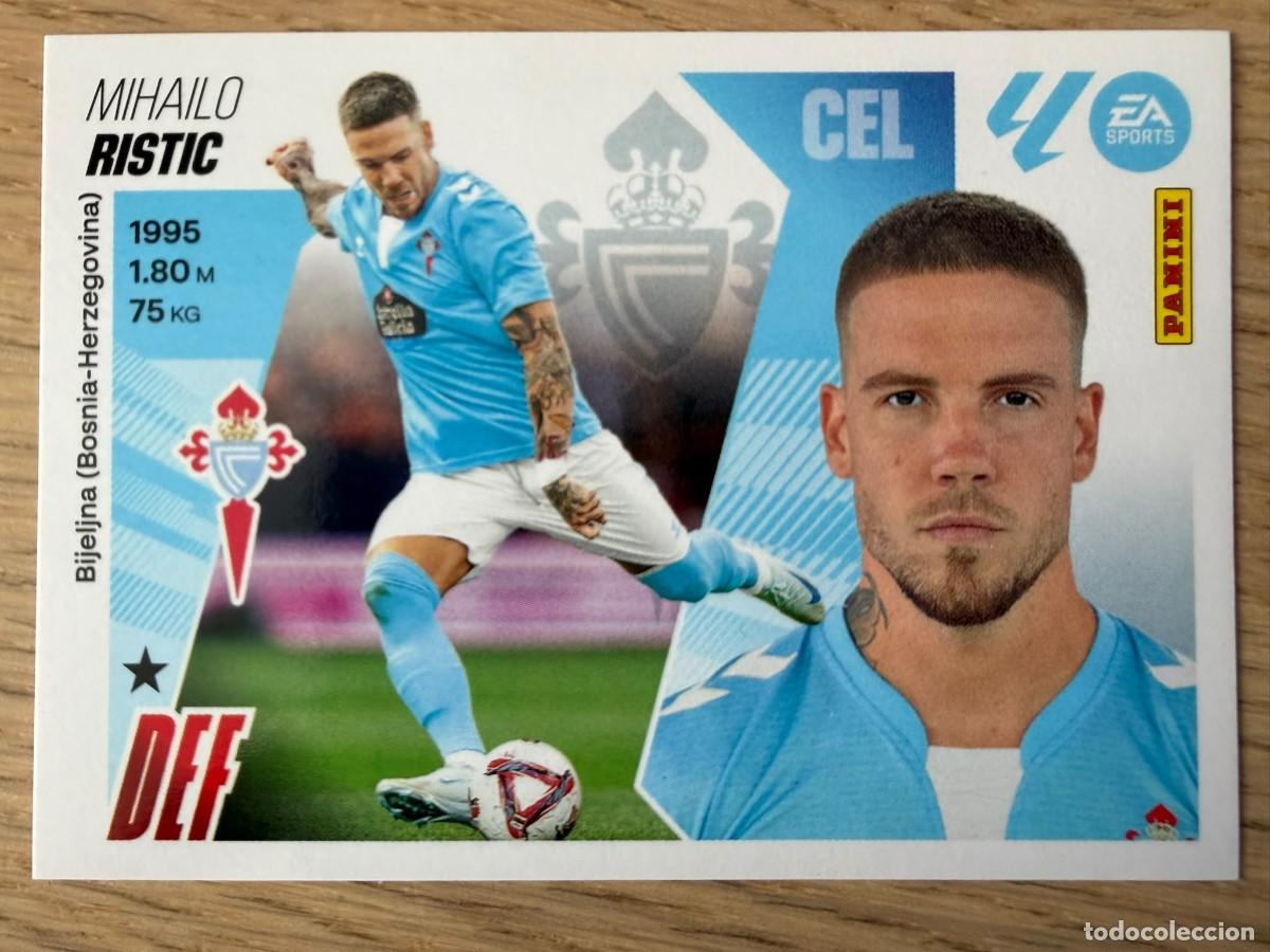 Fu&szlig;ball-Sticker: 10B 10 B RISTIC CELTA VIGO 25 26 2025 2026 LIGA EA SPORTS COLECCIONES ESTE SIN PEGAR STICKER