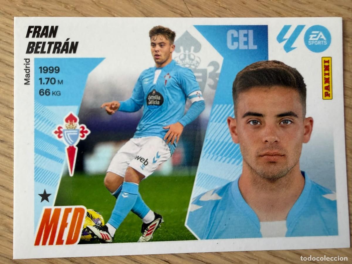 Cromos de f&uacute;tbol: 11 FRAN BELTRAN CELTA VIGO 25 26 2025 2026 LIGA EA SPORTS COLECCIONES ESTE SIN PEGAR STICKER