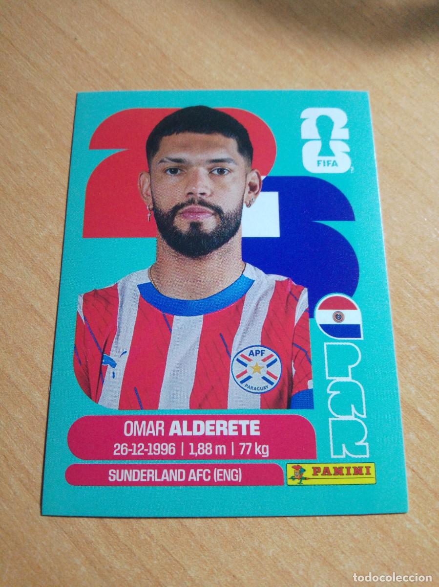 Cromos de f&uacute;tbol: PAR 7 ALDERETE PARAGUAY MUNDIAL FIFA WORLD CUP 2026 26 PANINI STICKERS NUEVO