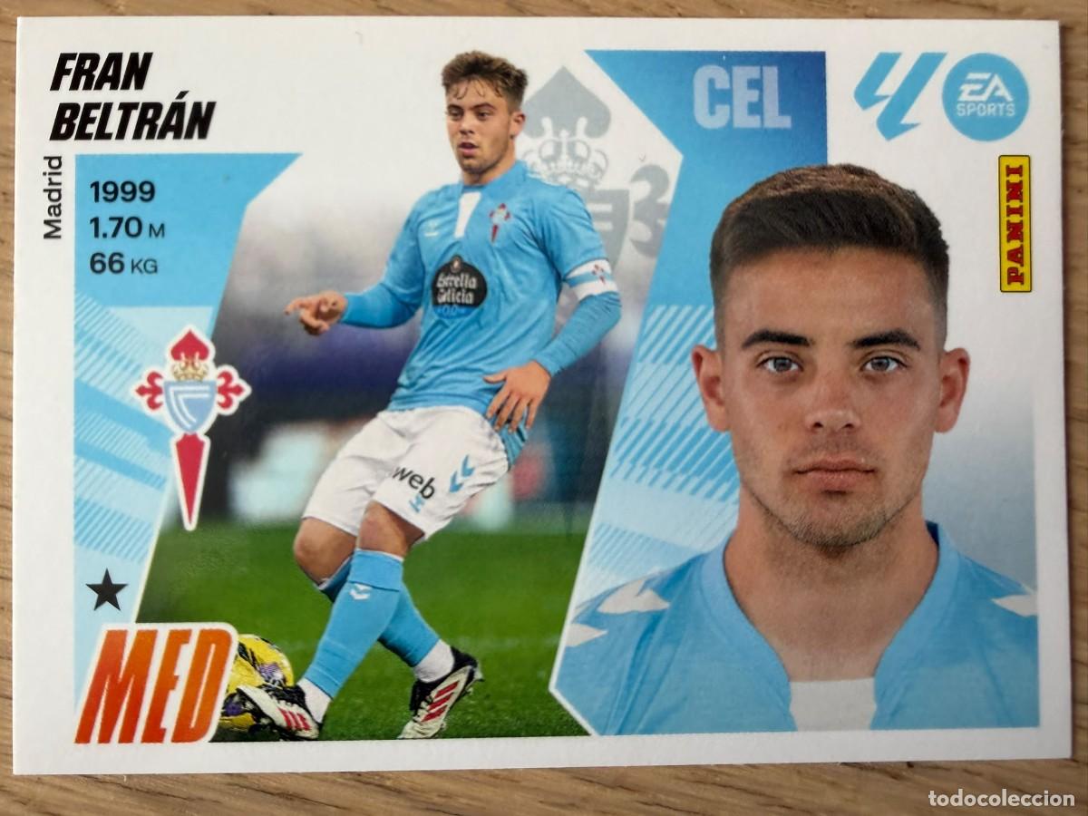 Cromos de f&uacute;tbol: 11 FRAN BELTRAN CELTA VIGO 25 26 2025 2026 LIGA EA SPORTS COLECCIONES ESTE SIN PEGAR STICKER