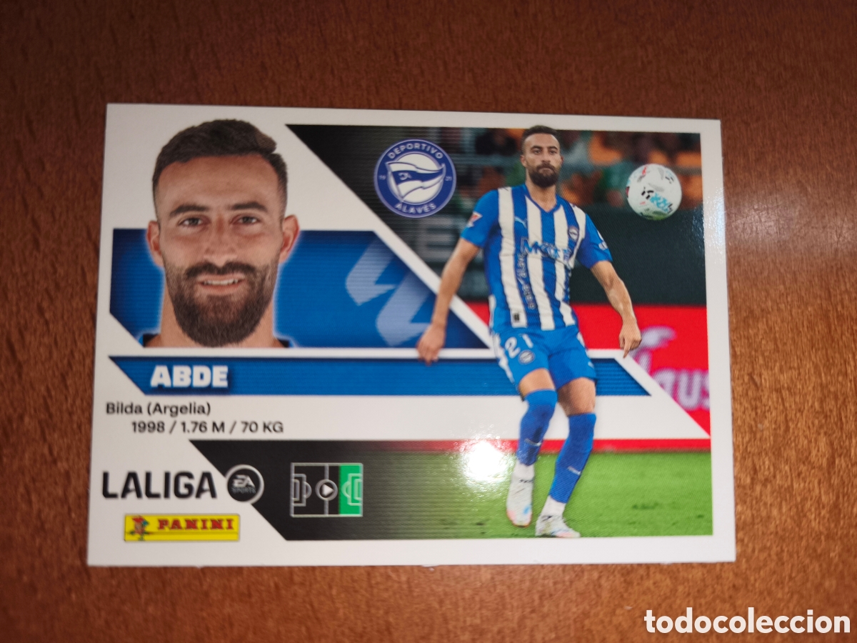 Cromos de f&uacute;tbol: Abde n&deg;18A liga este 26/27 Deportivo Alav&eacute;s