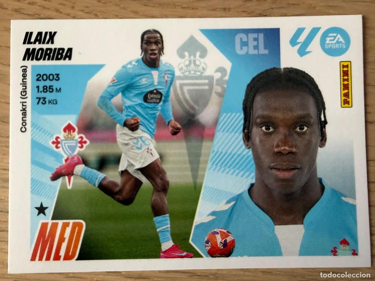 Cromos de f&uacute;tbol: 12 ILAIX MORIBA CELTA VIGO 25 26 2025 2026 LIGA EA SPORTS COLECCIONES ESTE SIN PEGAR STICKER