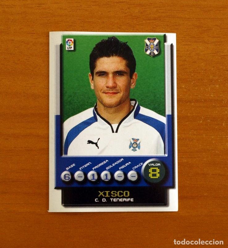 Cromos de f&uacute;tbol: Tenerife - N&ordm; 319 Xisco - Editorial Panini 2001-2002, 01-02 - Nunca pegado