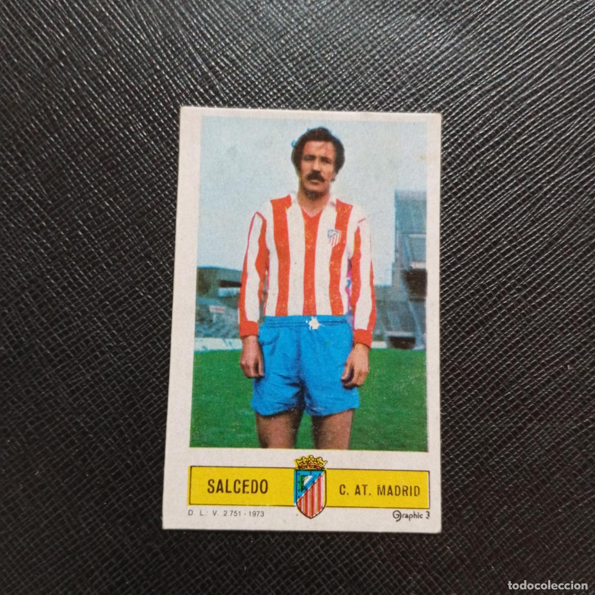 Cromos de f&uacute;tbol: SALCEDO AT MADRID ESTE 1973 1974 CROMO FUTBOL LIGA 73 74 - DESPEGADO - A206 PG13