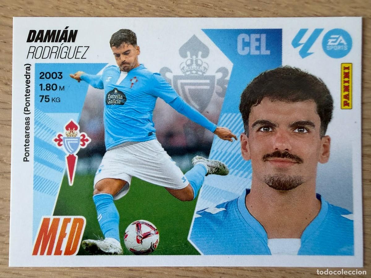Cromos de f&uacute;tbol: 13 DAMIAN CELTA VIGO 25 26 2025 2026 LIGA EA SPORTS COLECCIONES ESTE SIN PEGAR STICKER
