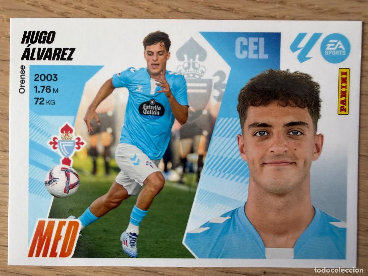 Football Stickers: 14 HUGO ALVAREZ CELTA VIGO 25 26 2025 2026 LIGA EA SPORTS COLECCIONES ESTE SIN PEGAR STICKER
