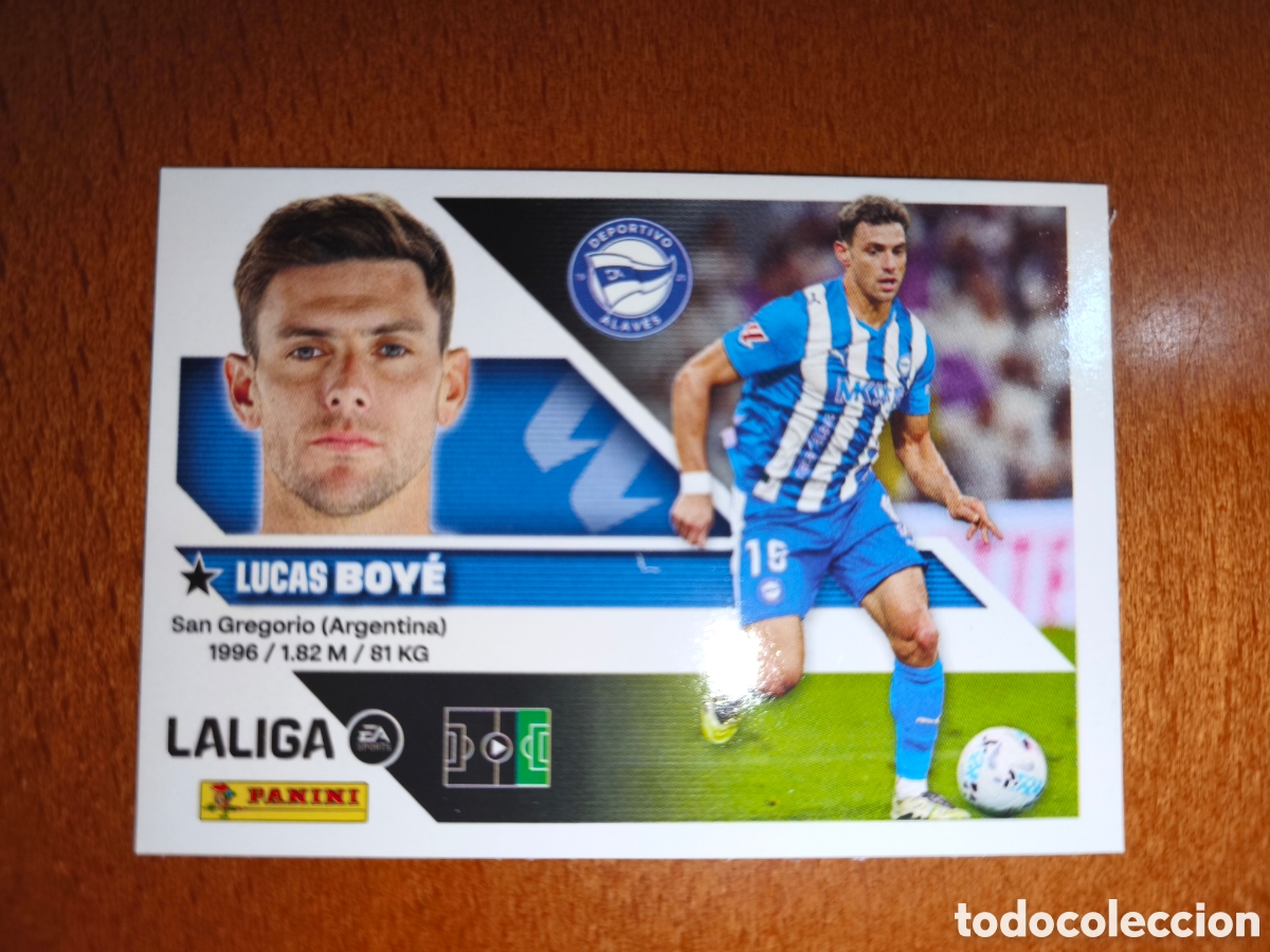Cromos de f&uacute;tbol: Boye n&deg;20 liga este 26/27 Deportivo Alav&eacute;s