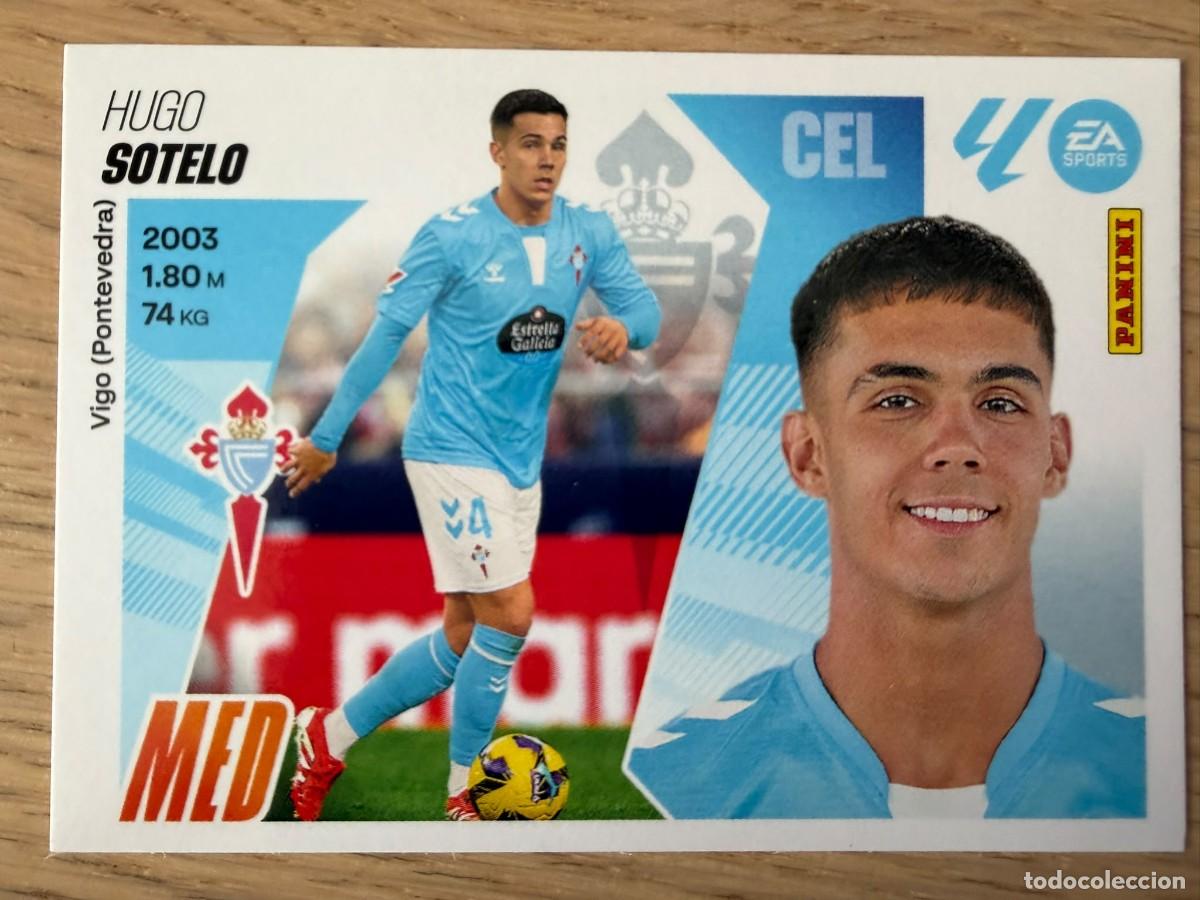 Cromos de f&uacute;tbol: 15 SOTELO CELTA VIGO 25 26 2025 2026 LIGA EA SPORTS COLECCIONES ESTE SIN PEGAR STICKER