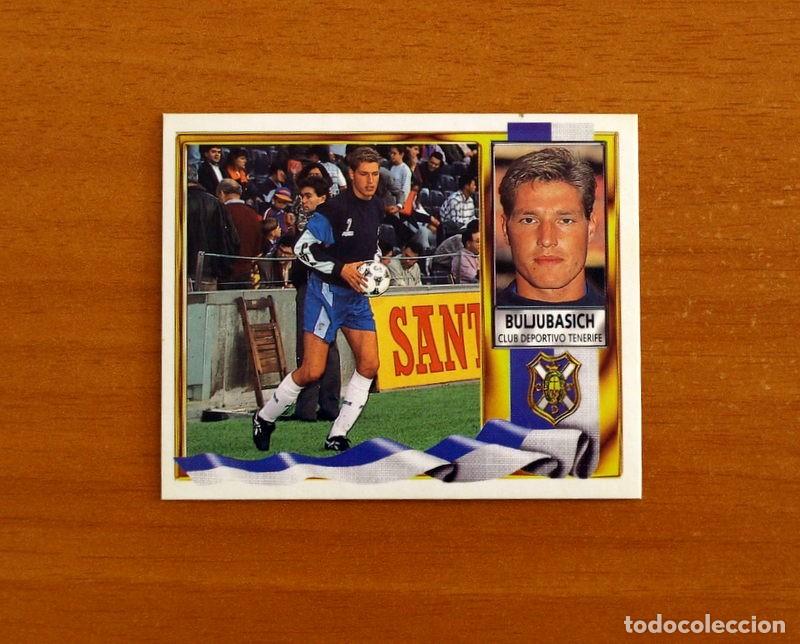 Cromos de f&uacute;tbol: Tenerife - Buljubasich - Ediciones Este Liga 1995-1996, 95-96 - Nunca pegado