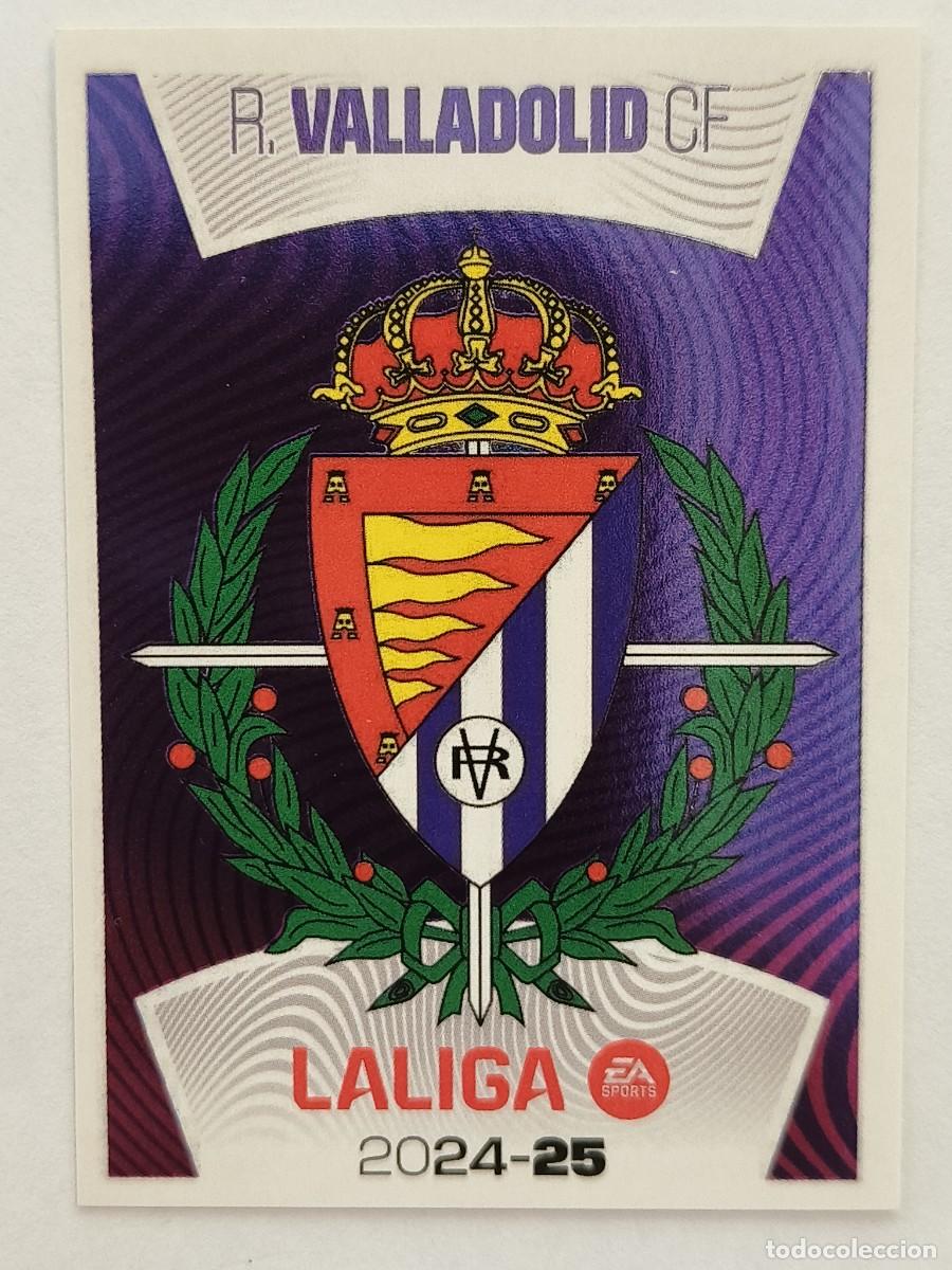 Cromos de f&uacute;tbol: #1 ESCUDO (REAL VALLADOLID C.F.) LIGA 24/25 ESTE