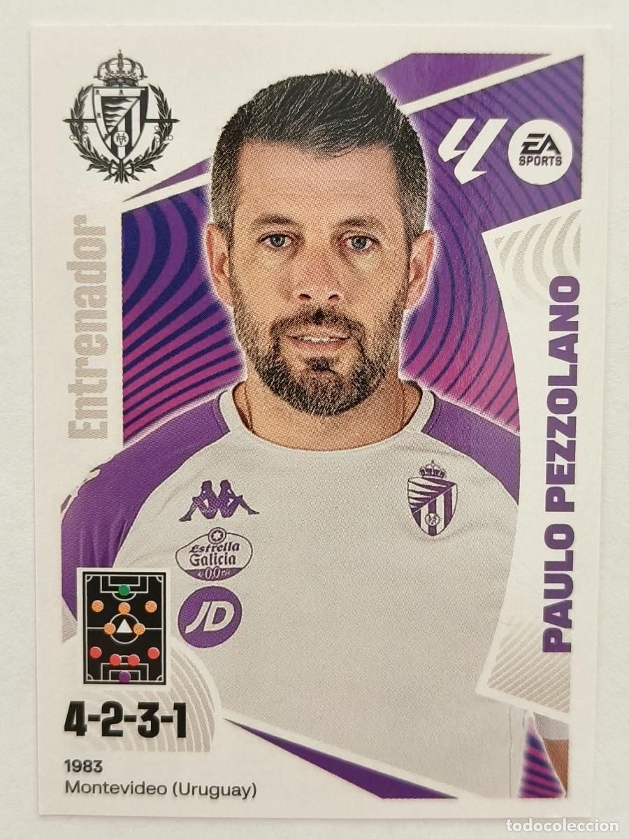 Cromos de f&uacute;tbol: #2 PAULO PEZZOLANO (REAL VALLADOLID C.F.) LIGA 24/25 ESTE