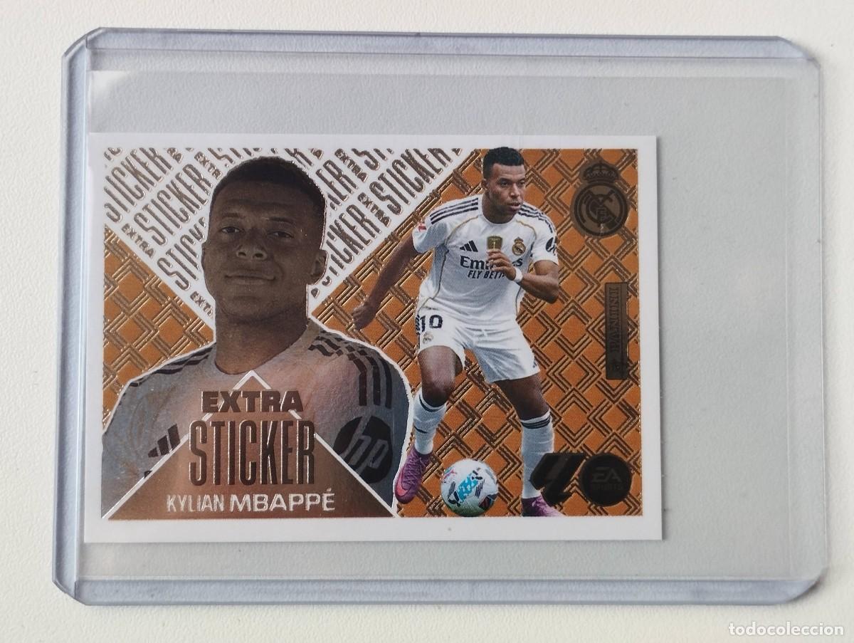 Cromos de f&uacute;tbol: CROMO STICKER COLECCIONES ESTE PANINI LIGA 2026 2027 26 27 EXTRA BRONCE KYLIAN MBAPPE REAL MADRID