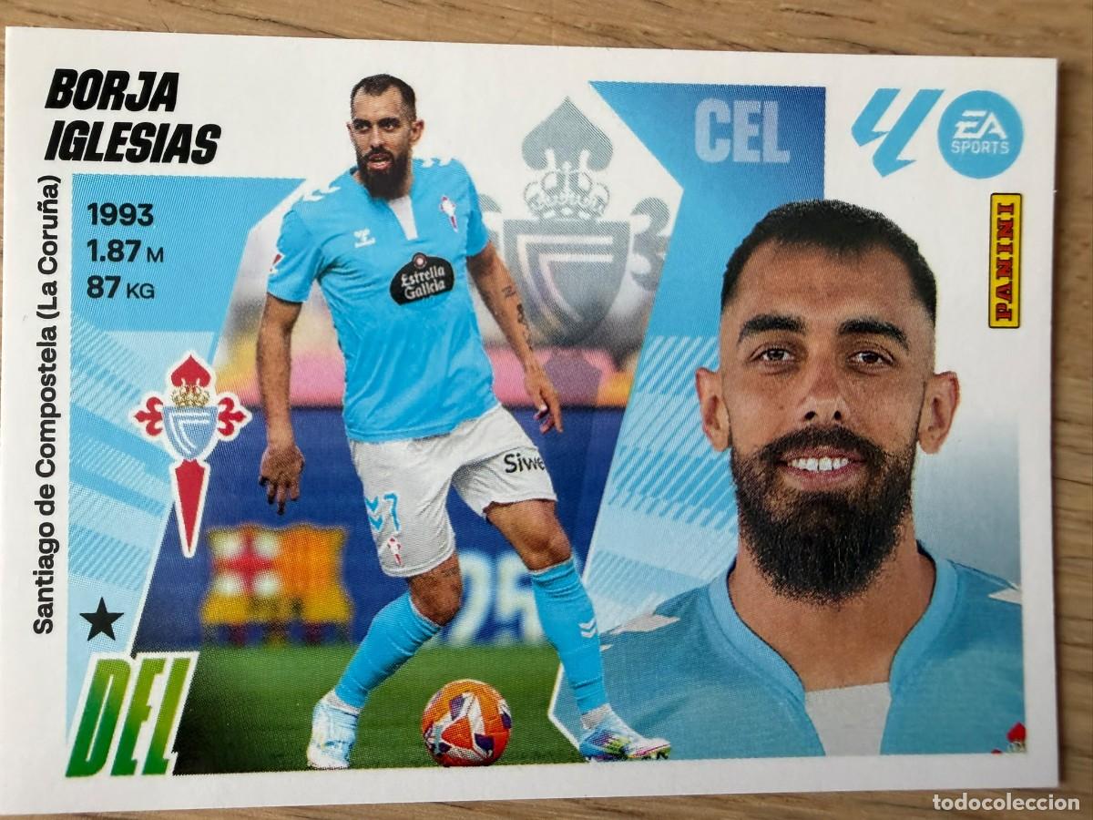 Cromos de f&uacute;tbol: 19 BORJA IGLESIAS CELTA VIGO 25 26 2025 2026 LIGA EA SPORTS COLECCIONES ESTE SIN PEGAR STICKER