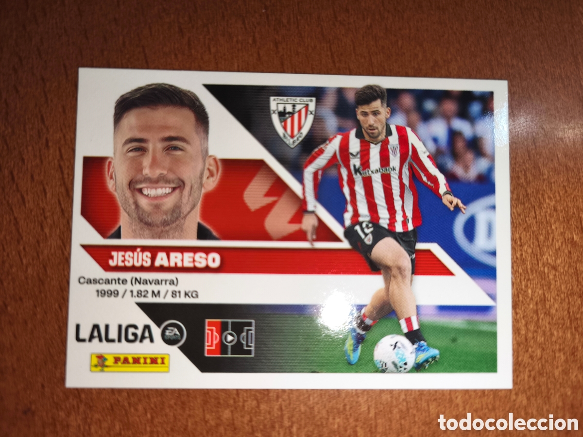 Cromos de f&uacute;tbol: Areso n&deg;5 liga este 26/27 Athletic Club