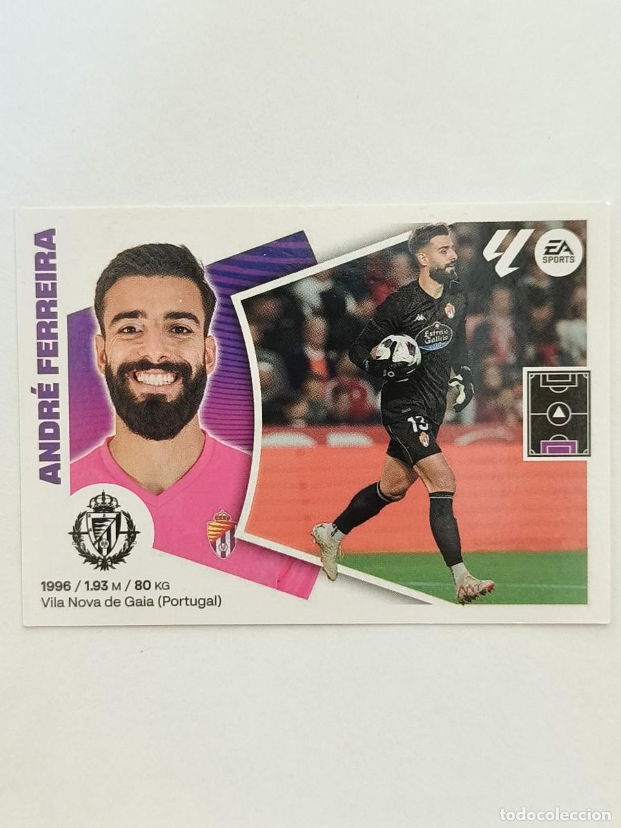 Cromos de f&uacute;tbol: #4 ANDRE FERREIRA (REAL VALLADOLID C.F.) LIGA 24/25 ESTE