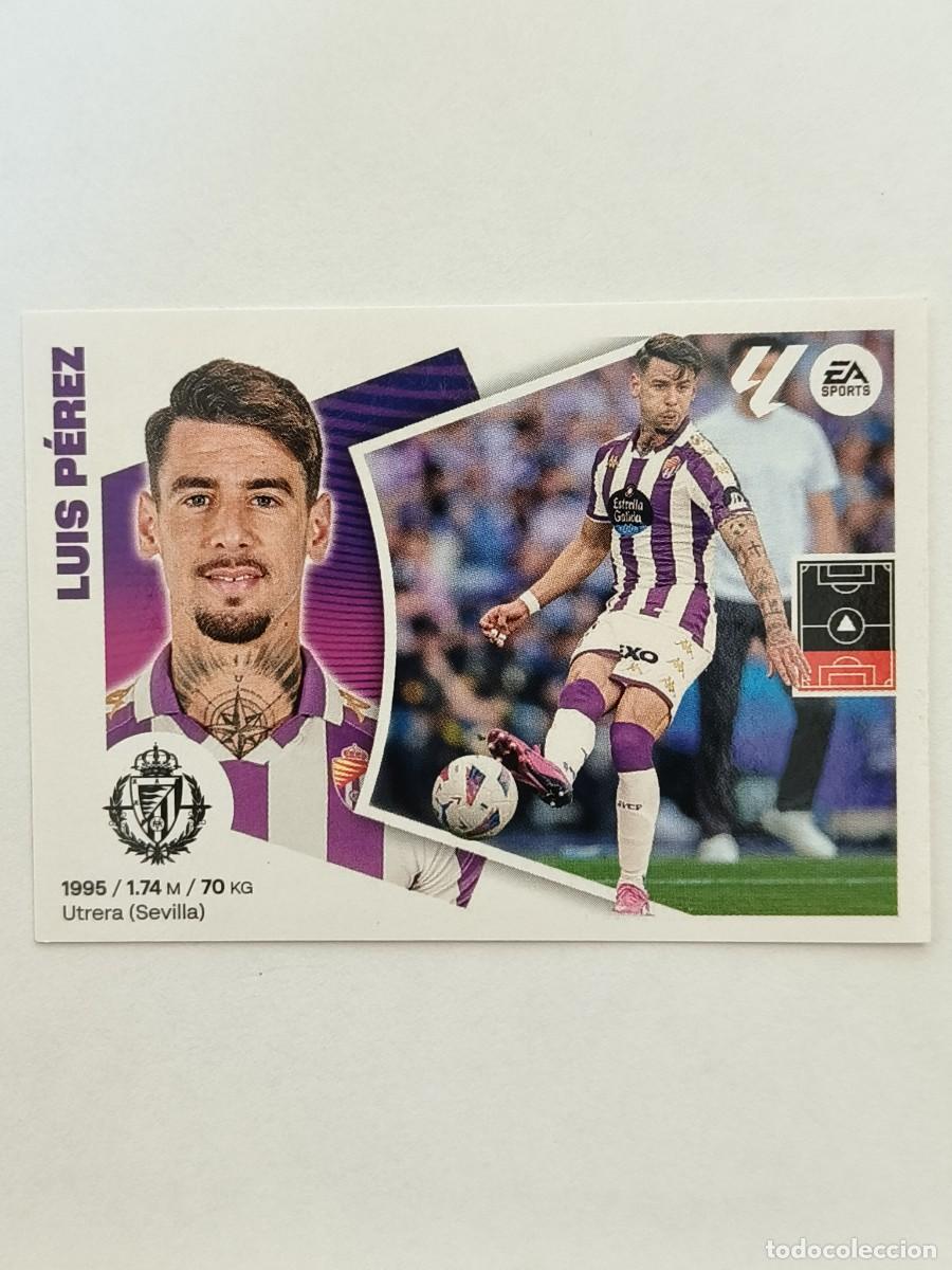 Cromos de f&uacute;tbol: #5 LUIS PEREZ (REAL VALLADOLID C.F.) LIGA 24/25 ESTE