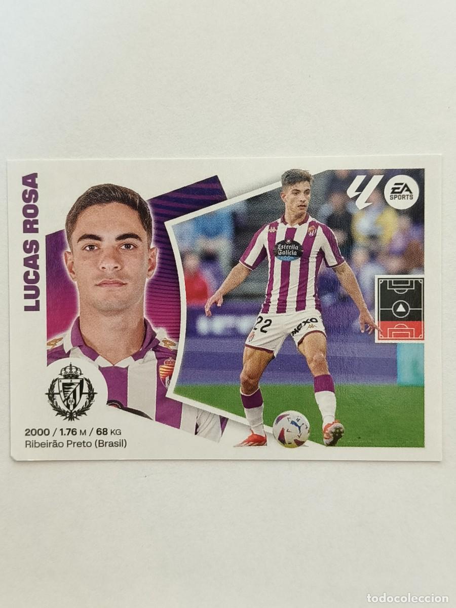 Cromos de f&uacute;tbol: #6 LUCAS ROSA (REAL VALLADOLID C.F.) LIGA 24/25 ESTE