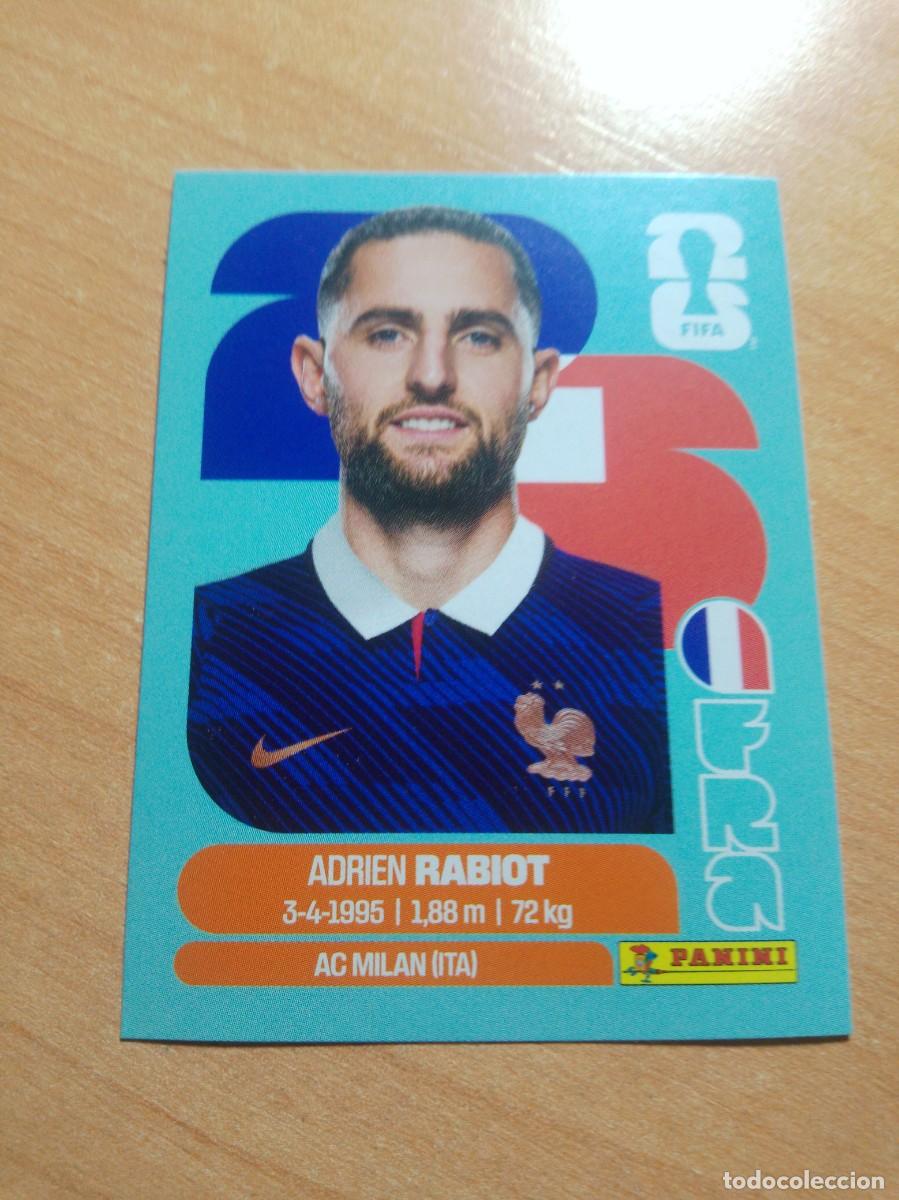 Cromos de f&uacute;tbol: FRA 12 RABIOT FRANCIA MUNDIAL FIFA WORLD CUP 2026 26 PANINI STICKERS NUEVO
