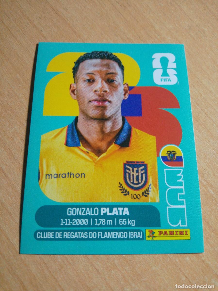 Cromos de f&uacute;tbol: GONZALO PLATA ECUADOR ECU 16 MUNDIAL FIFA WORLD CUP 2026 26 PANINI STICKERS NUEVO