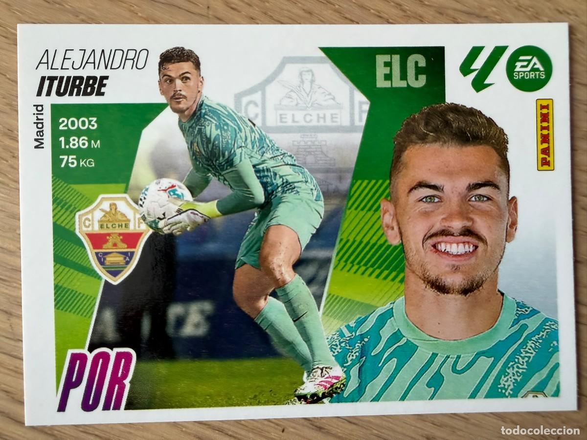 Cromos de f&uacute;tbol: 4 ITURBE ELCHE 25 26 2025 2026 LIGA EA SPORTS COLECCIONES ESTE SIN PEGAR STICKER