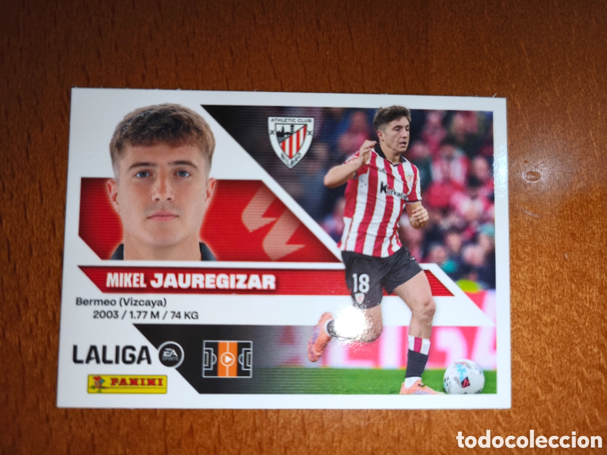 Cromos de f&uacute;tbol: Jauregizar n&deg;10 liga este 26/27 Athletic Club