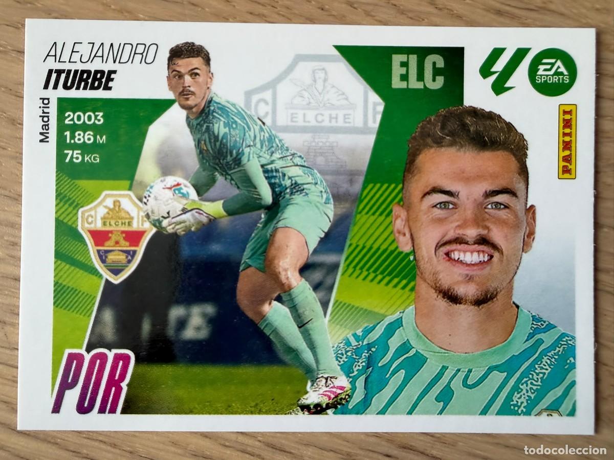 Cromos de f&uacute;tbol: 4 ITURBE ELCHE 25 26 2025 2026 LIGA EA SPORTS COLECCIONES ESTE SIN PEGAR STICKER