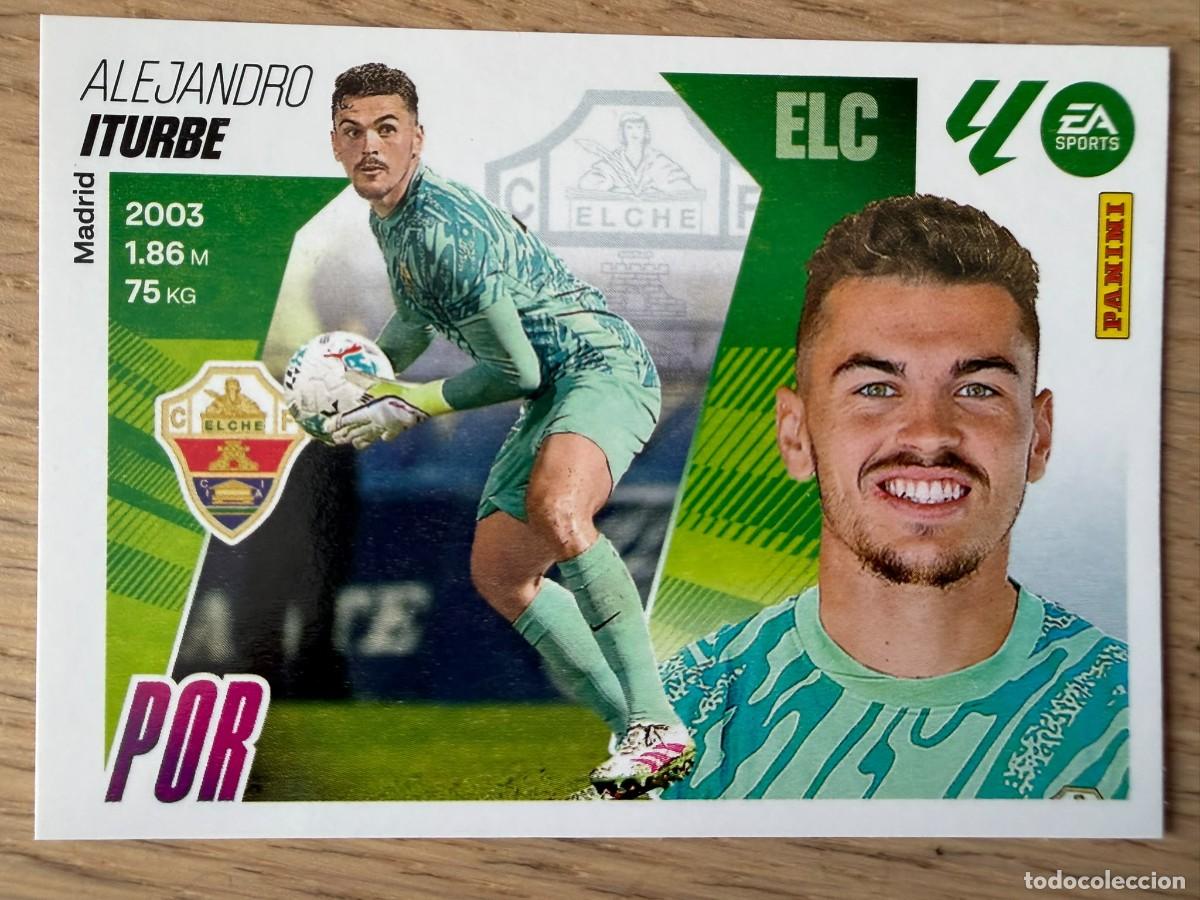 Cromos de f&uacute;tbol: 4 ITURBE ELCHE 25 26 2025 2026 LIGA EA SPORTS COLECCIONES ESTE SIN PEGAR STICKER