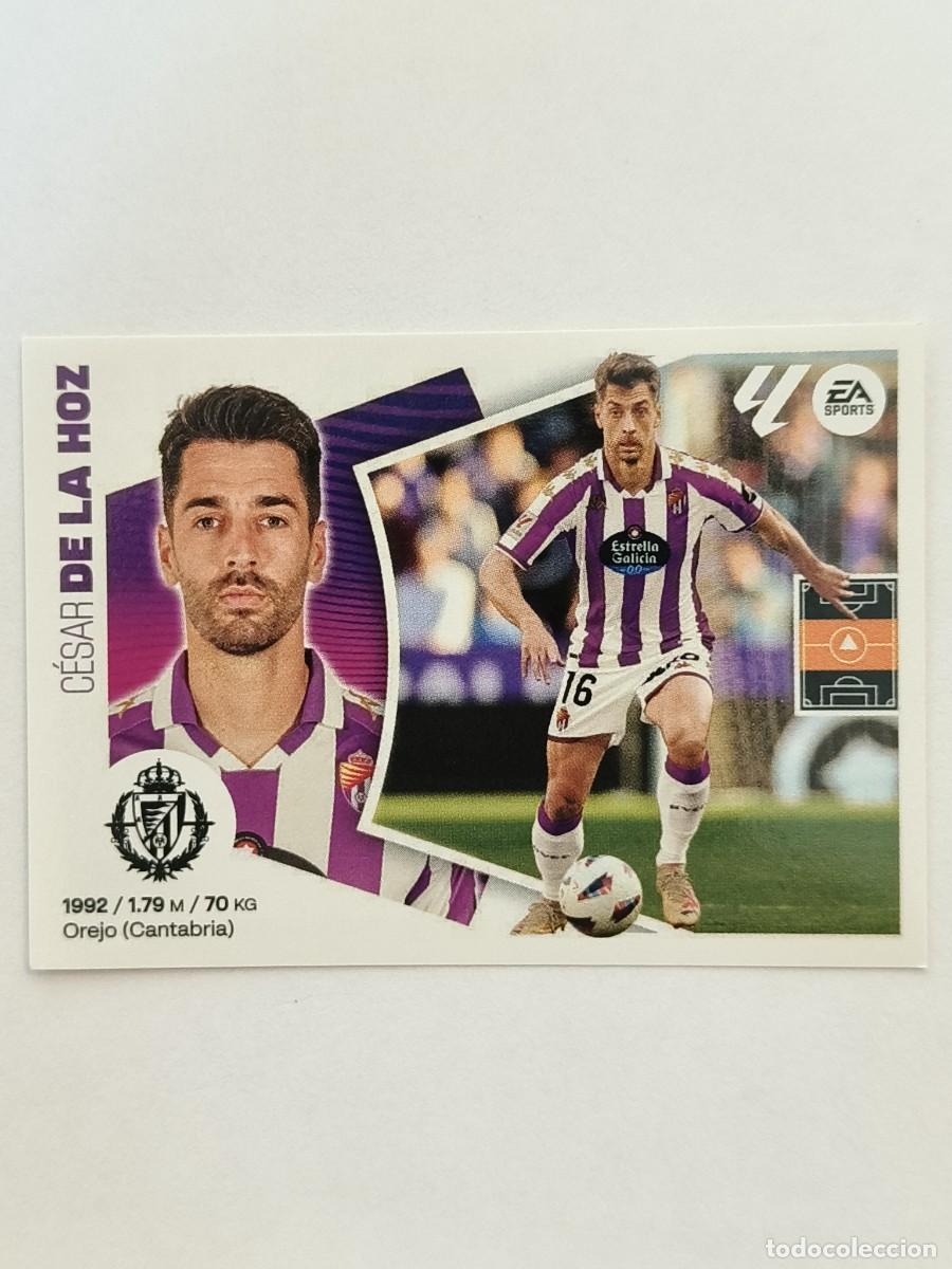 Cromos de f&uacute;tbol: #11 DE LA HOZ (REAL VALLADOLID C.F.) LIGA 24/25 ESTE