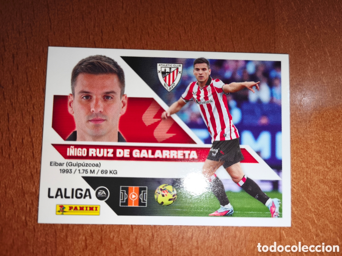 Cromos de f&uacute;tbol: Ruiz De Galarreta n&deg;11 liga este 26/27 Athletic Club