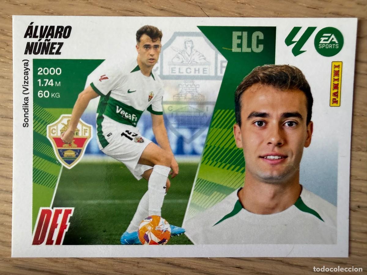 Cromos de f&uacute;tbol: 5 ALVARO NU&Ntilde;EZ ELCHE 25 26 2025 2026 LIGA EA SPORTS COLECCIONES ESTE SIN PEGAR STICKER