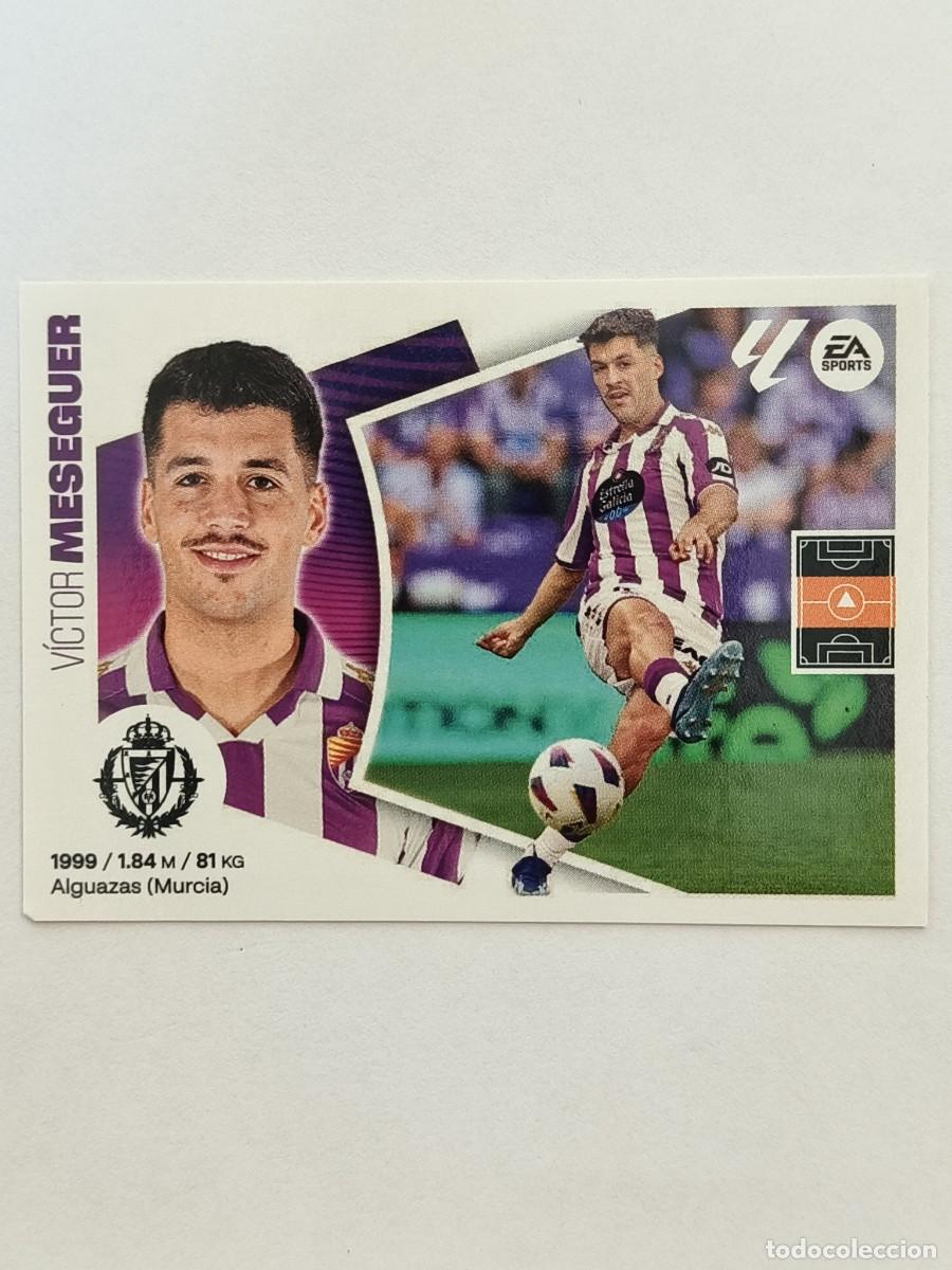 Cromos de f&uacute;tbol: #12A MESEGUER (REAL VALLADOLID C.F.) LIGA 24/25 ESTE