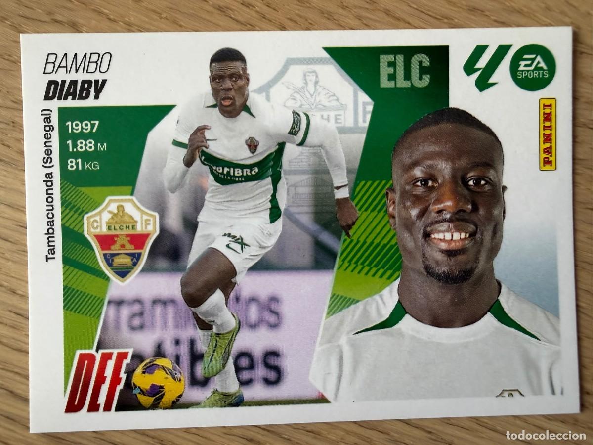 Football Stickers: 6 DIABY ELCHE 25 26 2025 2026 LIGA EA SPORTS COLECCIONES ESTE SIN PEGAR STICKER