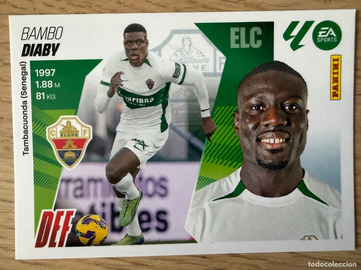 Football Stickers: 6 DIABY ELCHE 25 26 2025 2026 LIGA EA SPORTS COLECCIONES ESTE SIN PEGAR STICKER