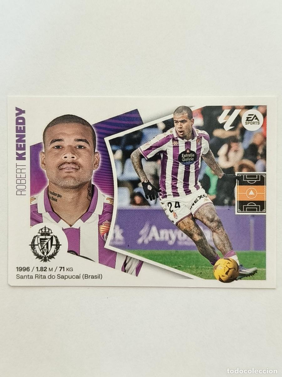 Cromos de f&uacute;tbol: #15A KENEDY (REAL VALLADOLID C.F.) LIGA 24/25 ESTE