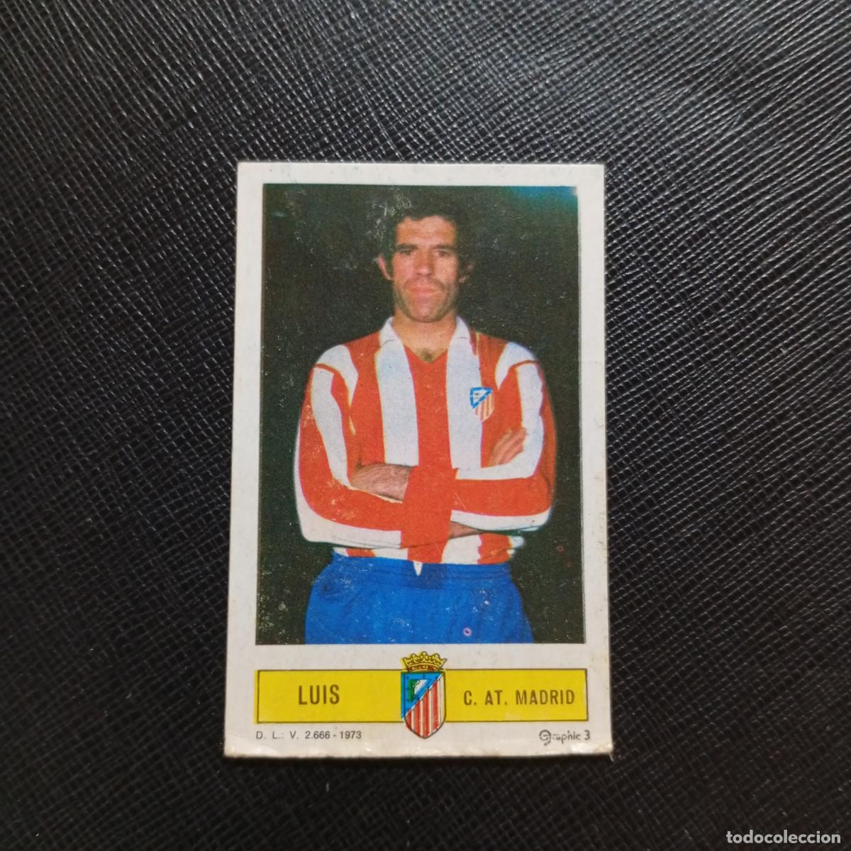 Cromos de f&uacute;tbol: LUIS ARAGONES AT MADRID ESTE 1973 1974 CROMO FUTBOL LIGA 73 74 - DESPEGADO - A206 PG16