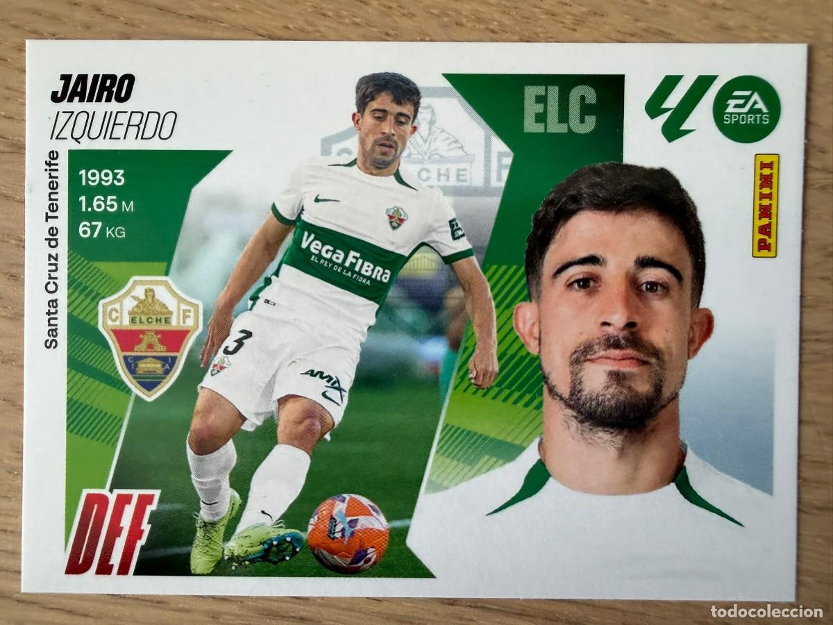 Cromos de f&uacute;tbol: 10 JAIRO ELCHE 25 26 2025 2026 LIGA EA SPORTS COLECCIONES ESTE SIN PEGAR STICKER