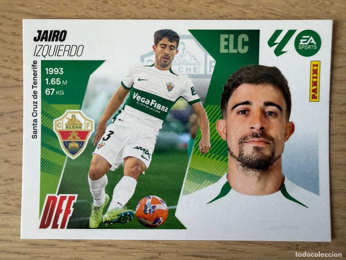 Cromos de f&uacute;tbol: 10 JAIRO ELCHE 25 26 2025 2026 LIGA EA SPORTS COLECCIONES ESTE SIN PEGAR STICKER