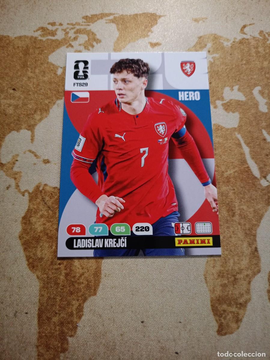 Cromos de f&uacute;tbol: FT29 LADISLAV KREJC&Iacute; Rep&uacute;blica Checa Adrenalyn WORLD cup 2026