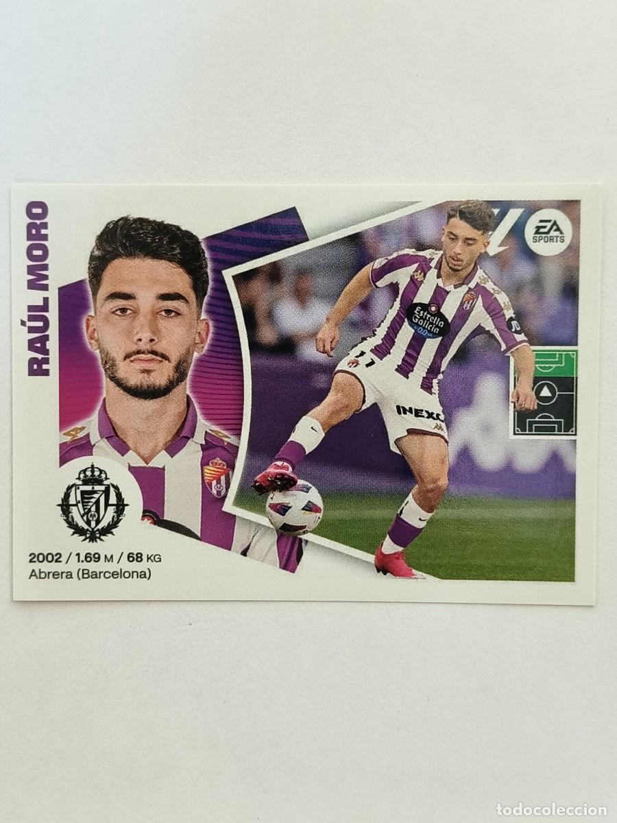 Cromos de f&uacute;tbol: #18 RAUL MORO (REAL VALLADOLID C.F.) LIGA 24/25 ESTE